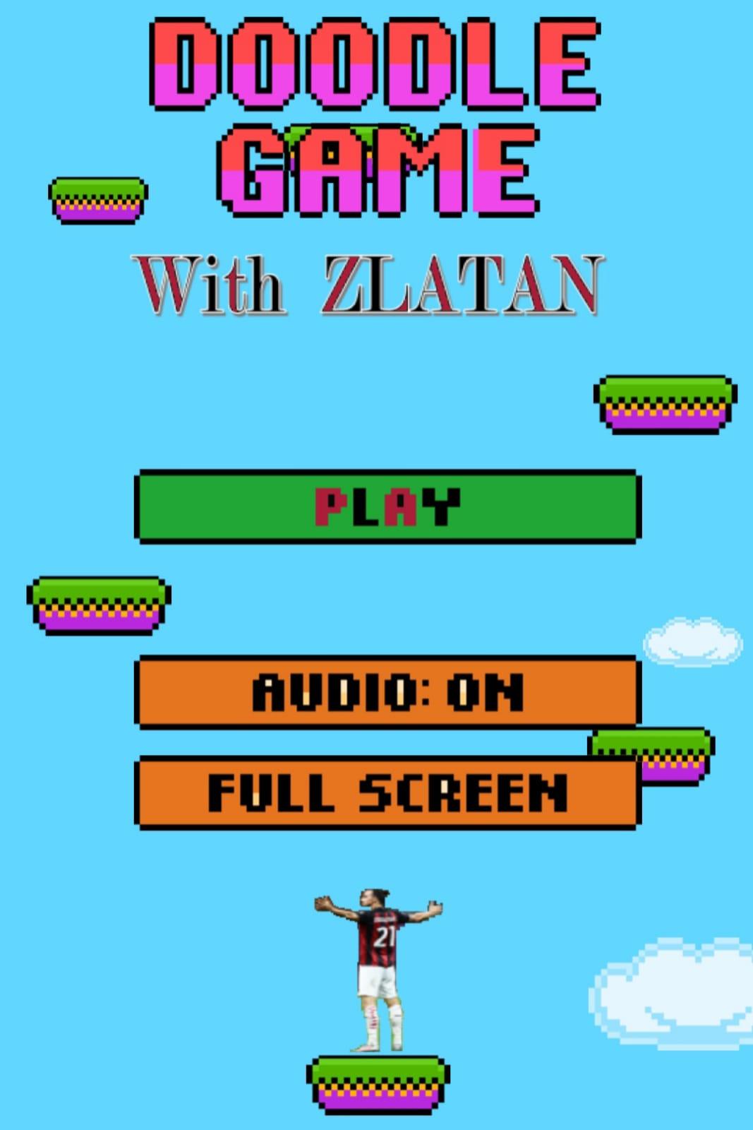 Doodle Zlatan Ibrahimovic Jump Screenshot 1