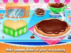 Sweet unicorn cake bakery chef Screenshot 3