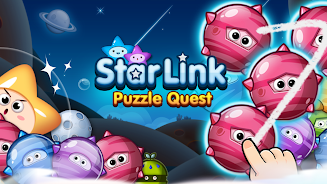 Star Link Puzzle - Pokki Line スクリーンショット 1