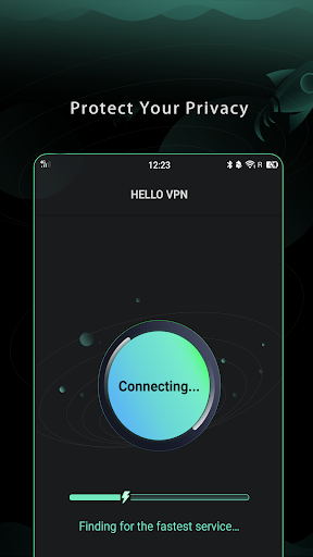 hellovpn -fast vpn proxy Capture d'écran 1