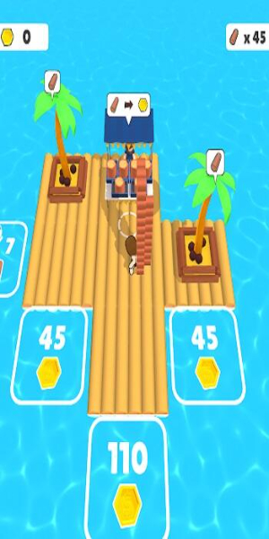 Raft Life - Build, Farm, Stack 스크린샷 1