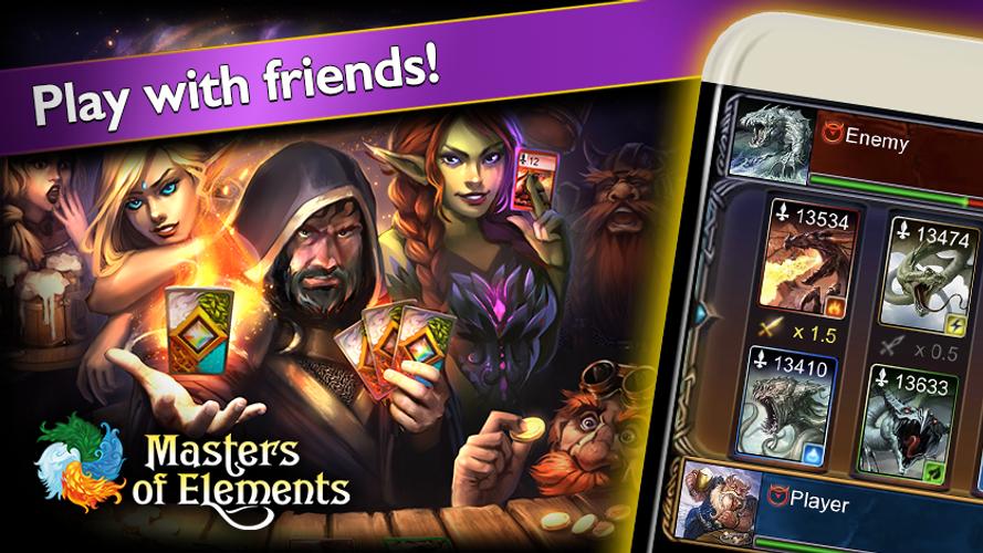 Masters of Elements－Online CCG應用截圖第4張
