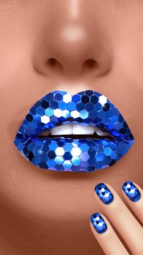 Lip Art Beauty DIY Makeup Game應用截圖第1張