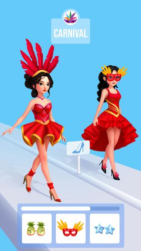 Catwalk Fashion: Dress up Show 스크린샷 1