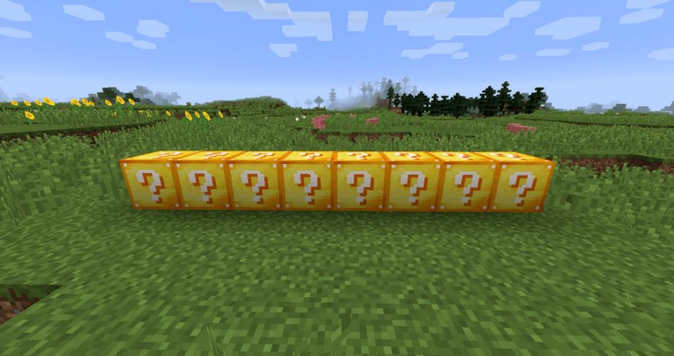 Lucky block mod for mcpe Screenshot 3