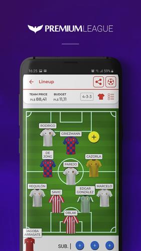 Premium League Fantasy Game应用截图第4张