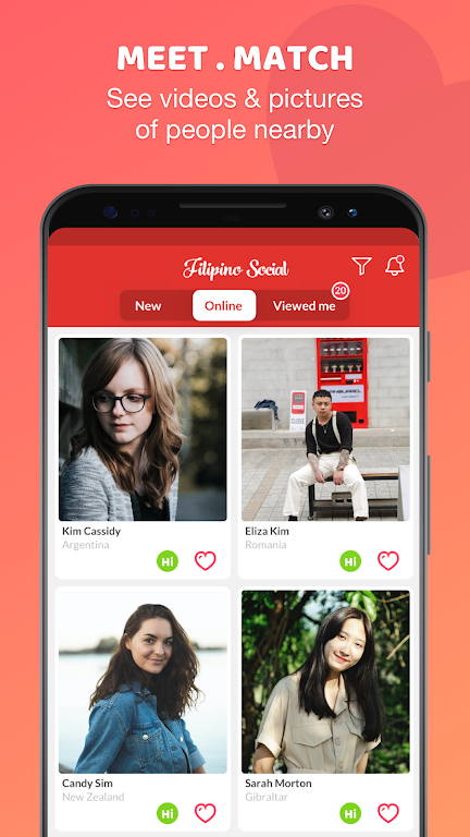 Filipino Social: Dating & Chat Captura de tela 1