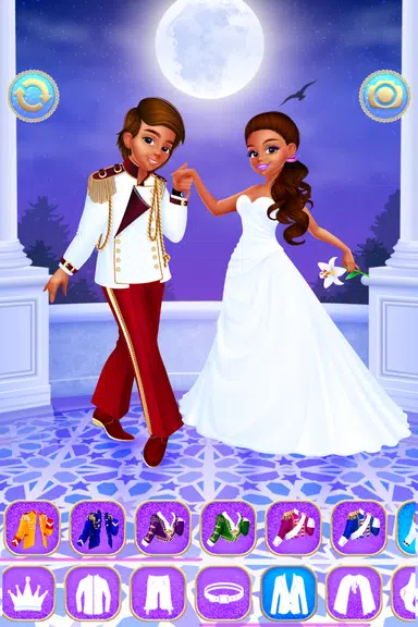 Cinderella & Prince Girls Game Screenshot 2