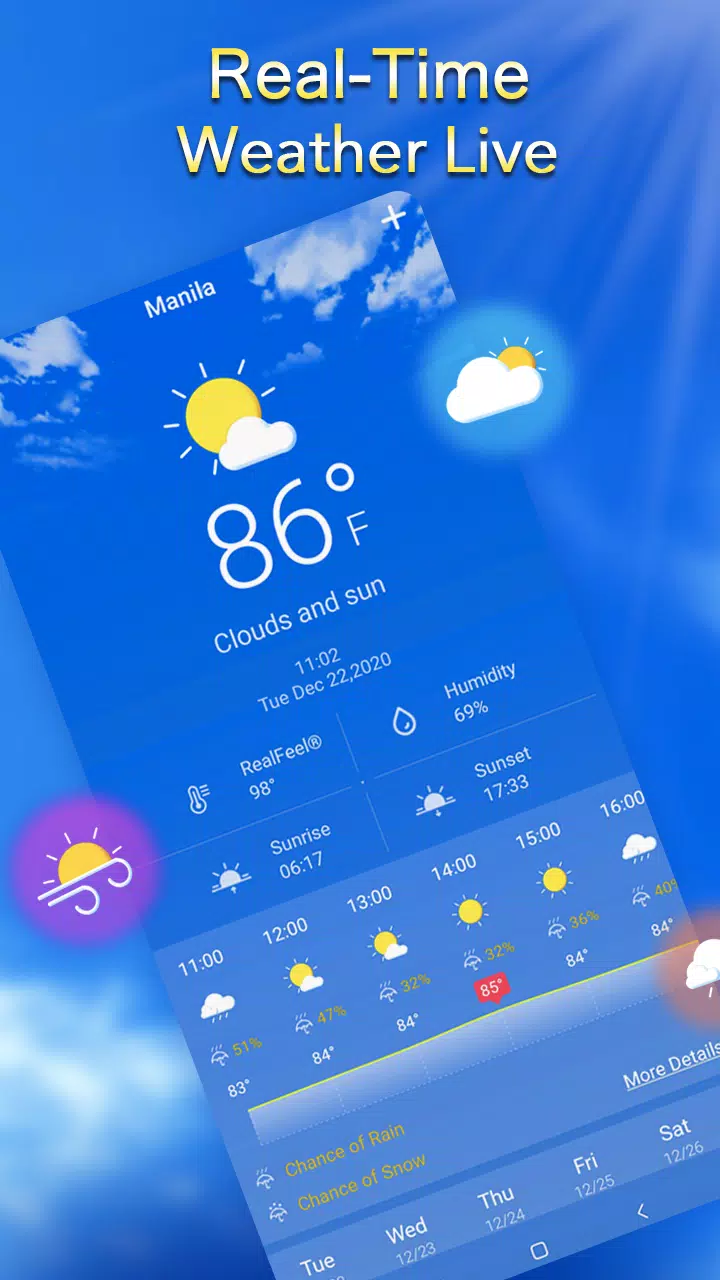 Local Weather：Weather Forecast स्क्रीनशॉट 1