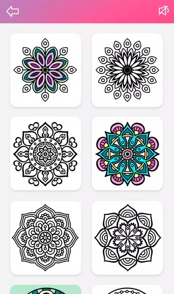 Mandala Color Game Antistress应用截图第2张