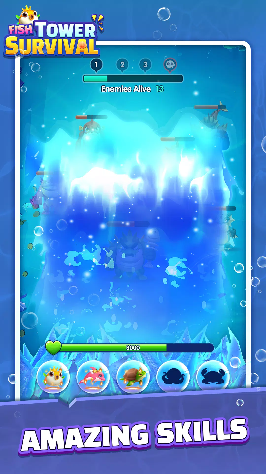 Fish Tower Survival スクリーンショット 4