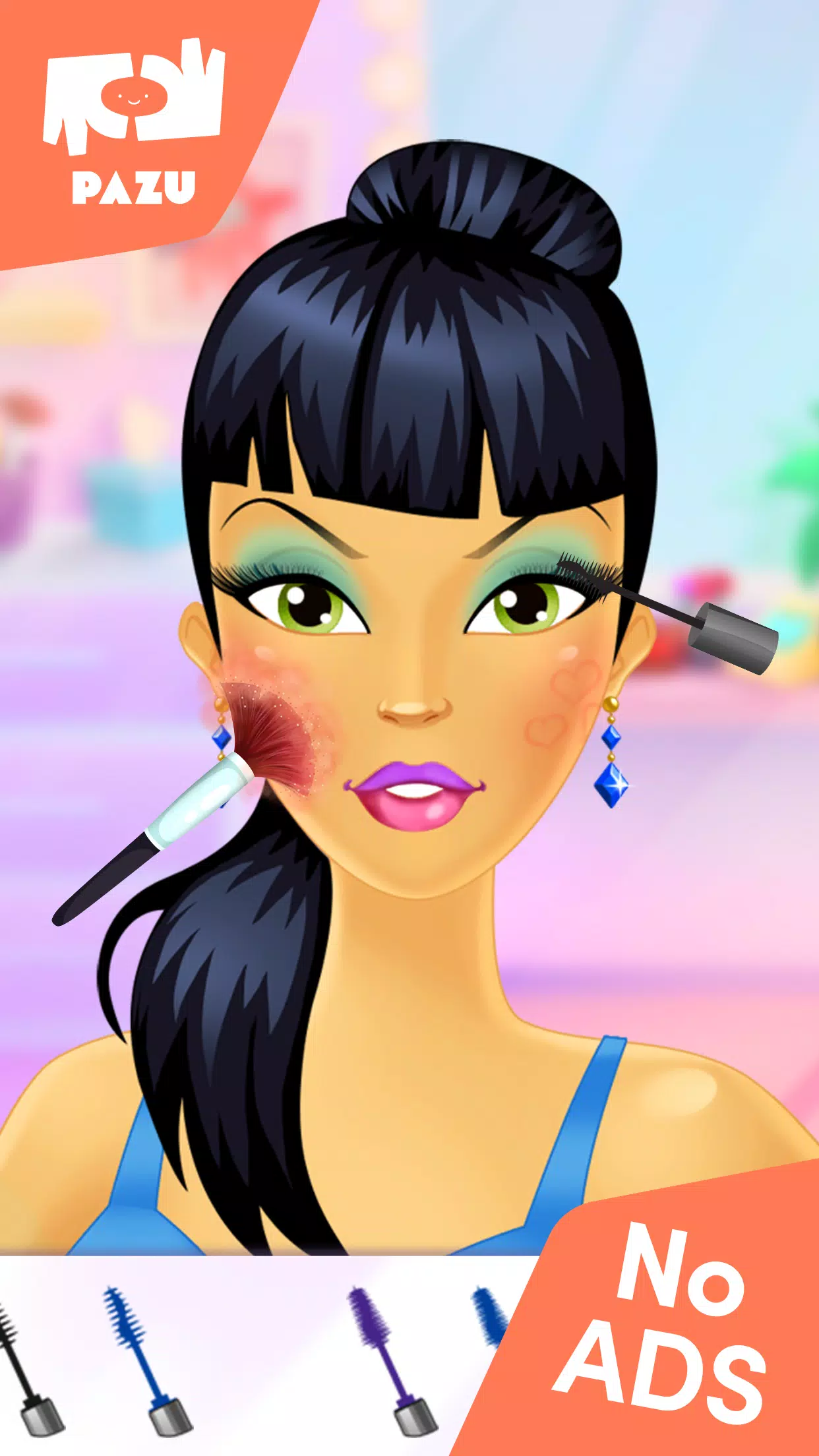 Jeux de maquillage pour fille Capture d’écran 2
