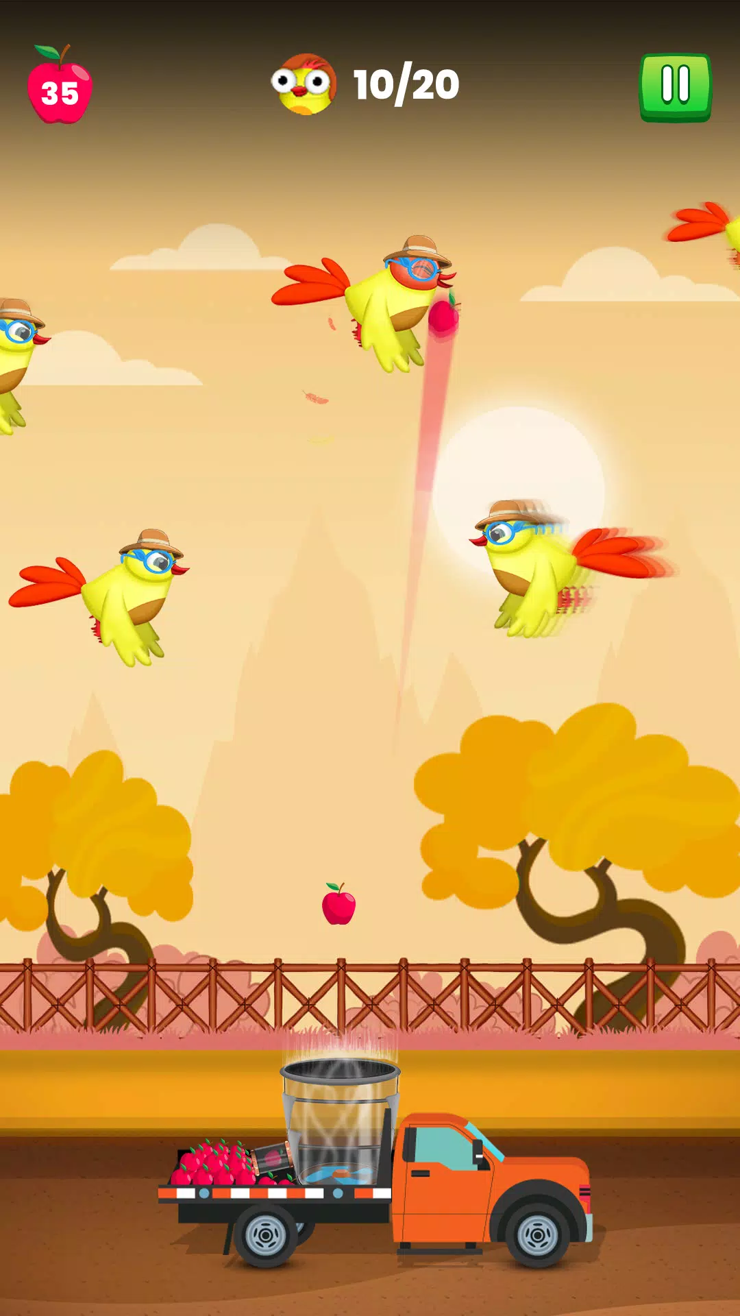 Hungry Birds Food: Bird Game スクリーンショット 3