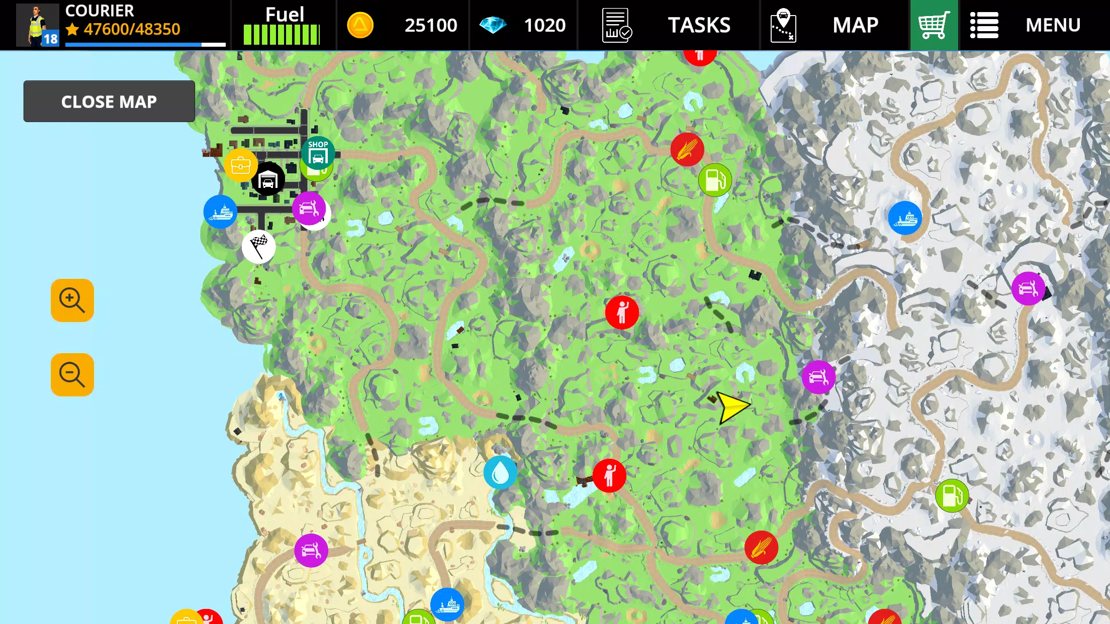 Driving Zone: Offroad Lite Captura de pantalla 4