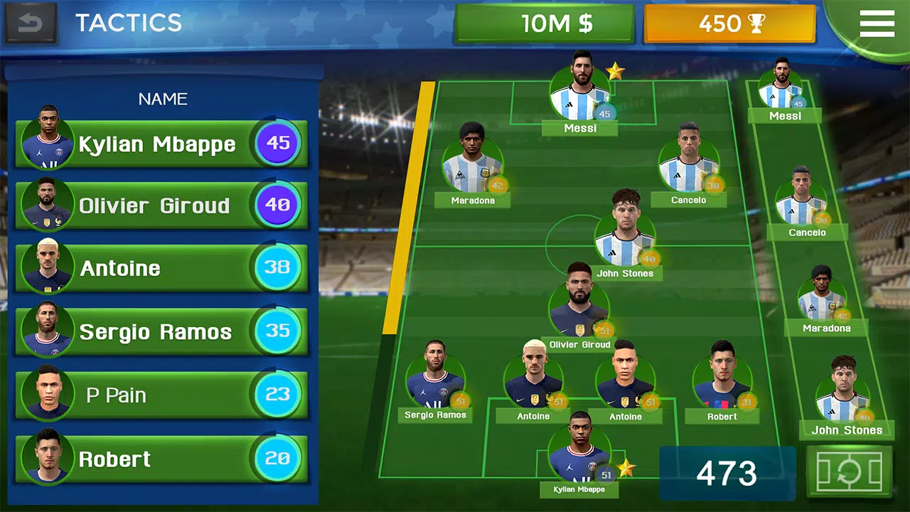 Soccer Club Star Football Game 스크린샷 1