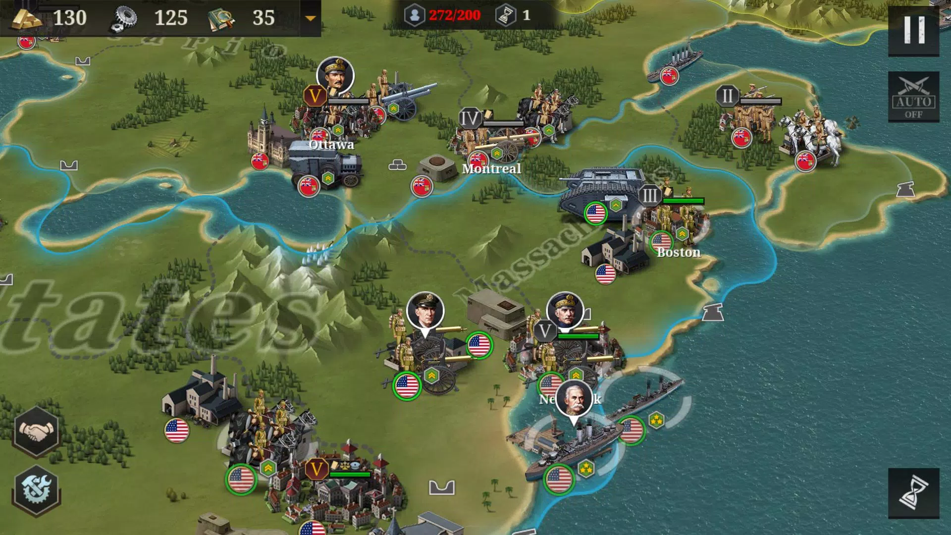 European War 6: 1914 Capture d’écran 1
