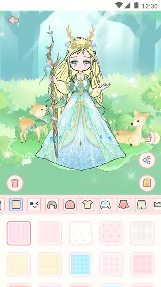 Cute live star:dress up avatar 스크린샷 4