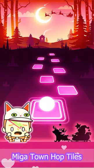 Miga Town Dancing Hop Tiles Captura de tela 2