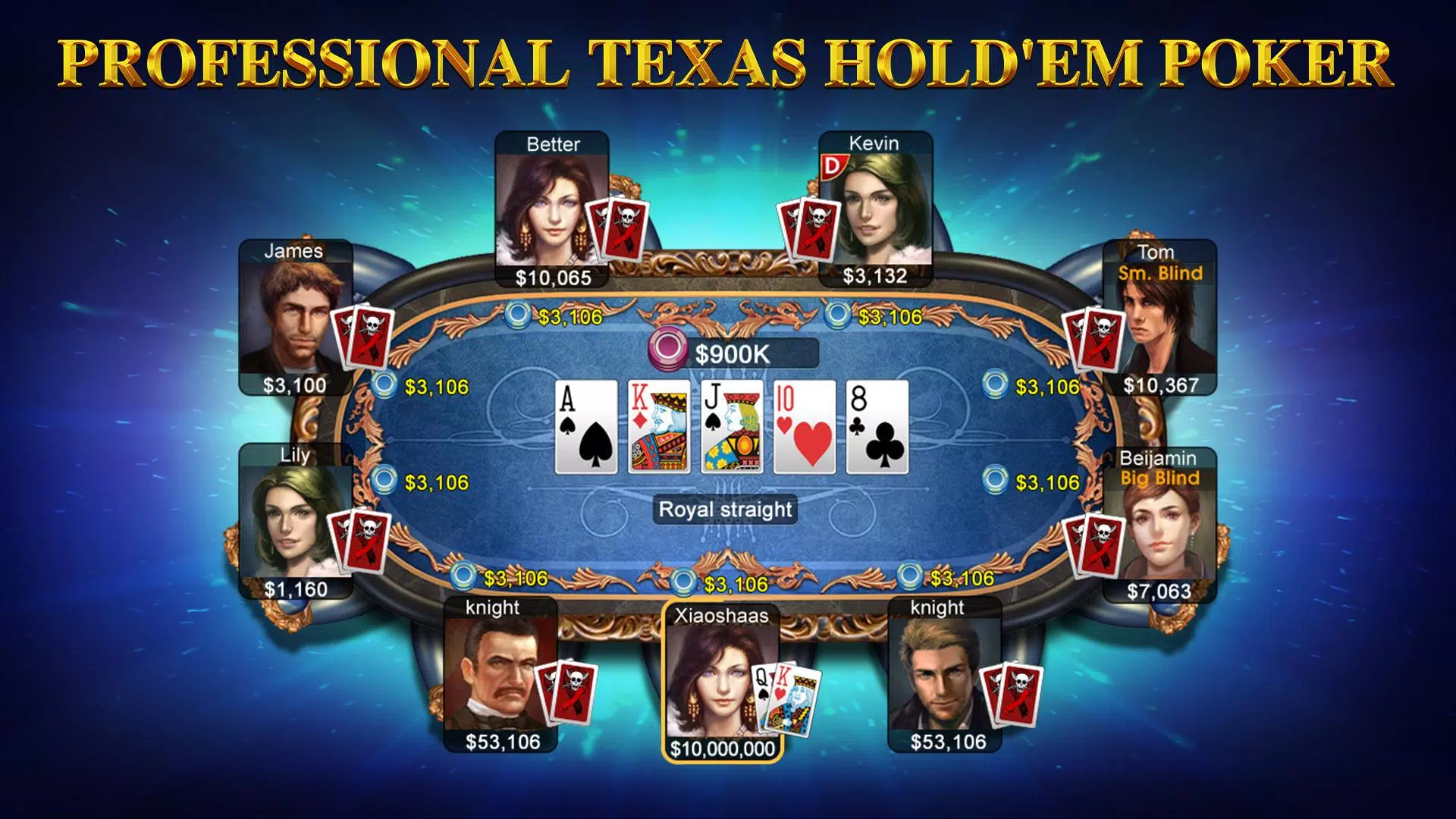 DH Texas Poker Capture d’écran 1