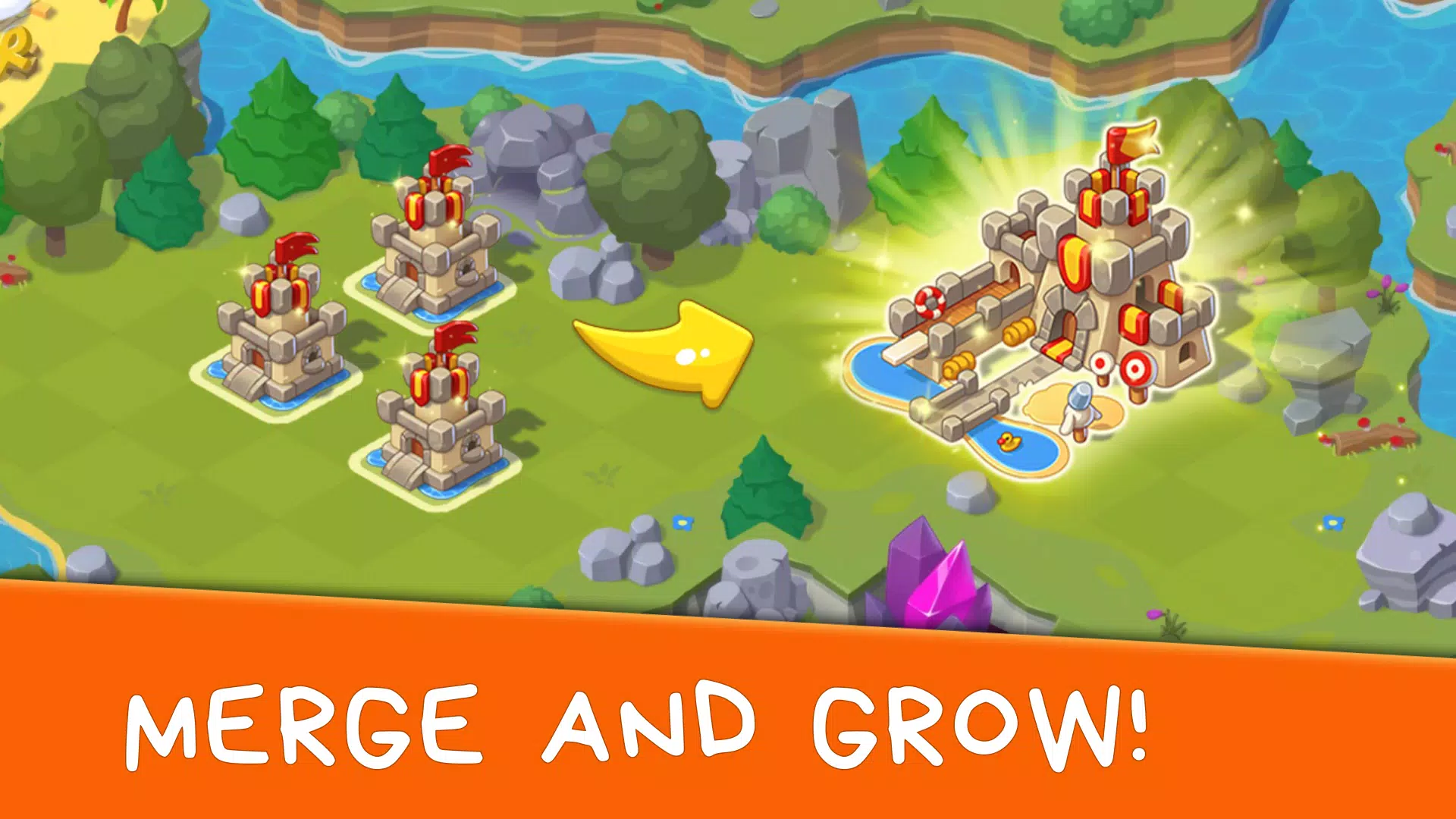 Castle Craft: Merge Quest應用截圖第1張