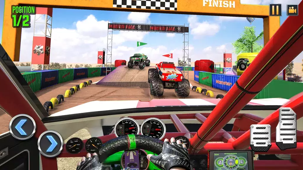 Demolition Derby Truck Stunts スクリーンショット 2