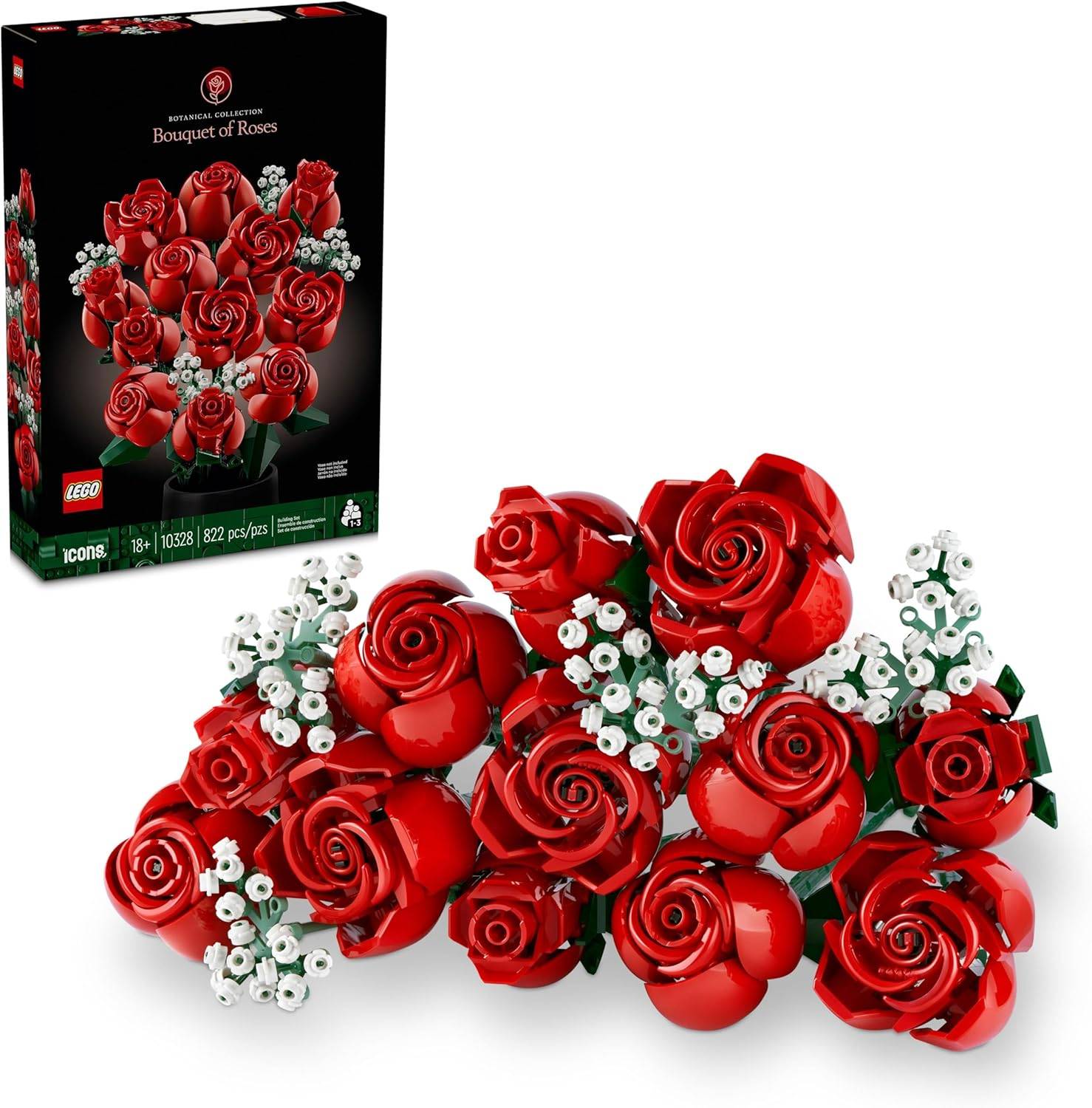 Lego Blumen -Set Valentinstagabend Amazon Rabatt