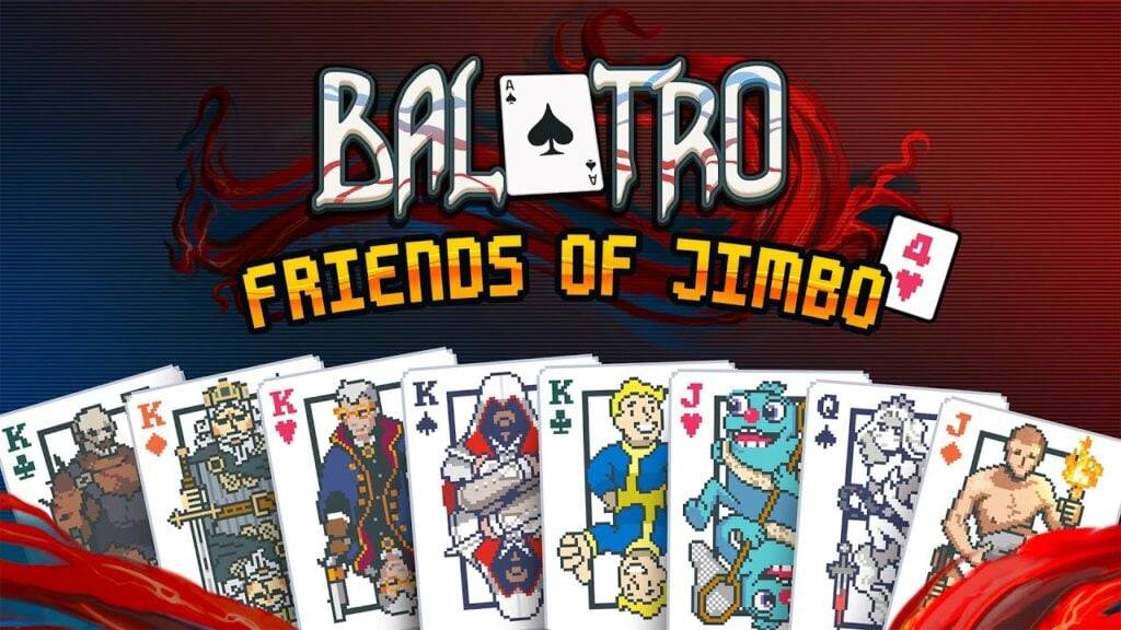 Balatro揭幕了Jimbo 4 Collap Pack的朋友！