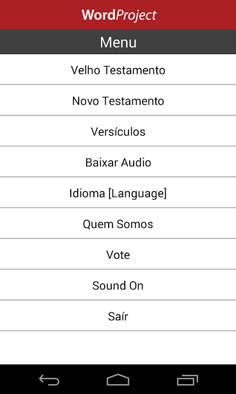 Portuguese Audio Bible应用截图第3张