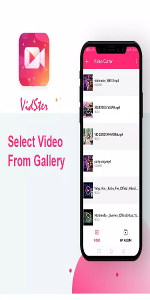 VidSter - Video & Audio Editor Screenshot 2