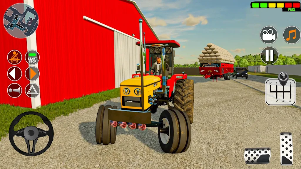 Cargo Tractor Farming Game 3D स्क्रीनशॉट 1