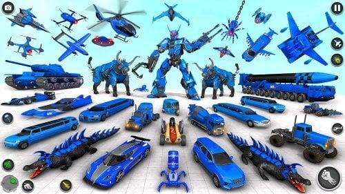 Bull Robot Car Transforming 스크린샷 2