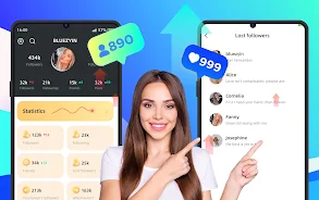 Followers & like -Fans insight Скриншот 1