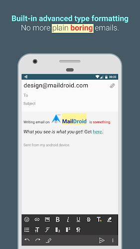 MailDroid - Email Application Screenshot 4