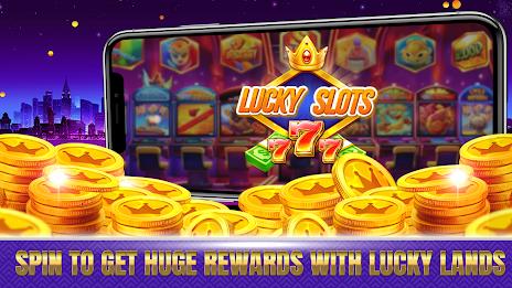 Lucky Lands Slots Money Casino स्क्रीनशॉट 1