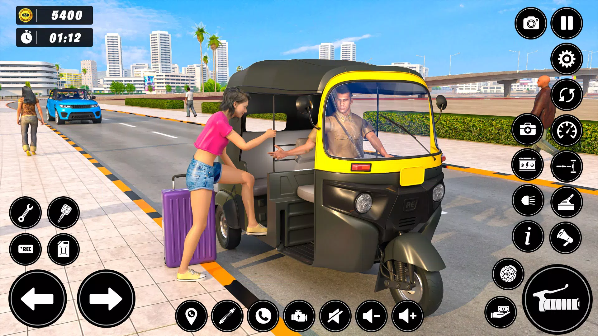 Auto Tuk Tuk Rickshaw Game应用截图第2张