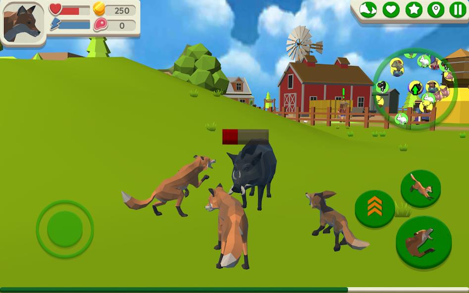 Fox Family - Animal Simulator Mod應用截圖第1張