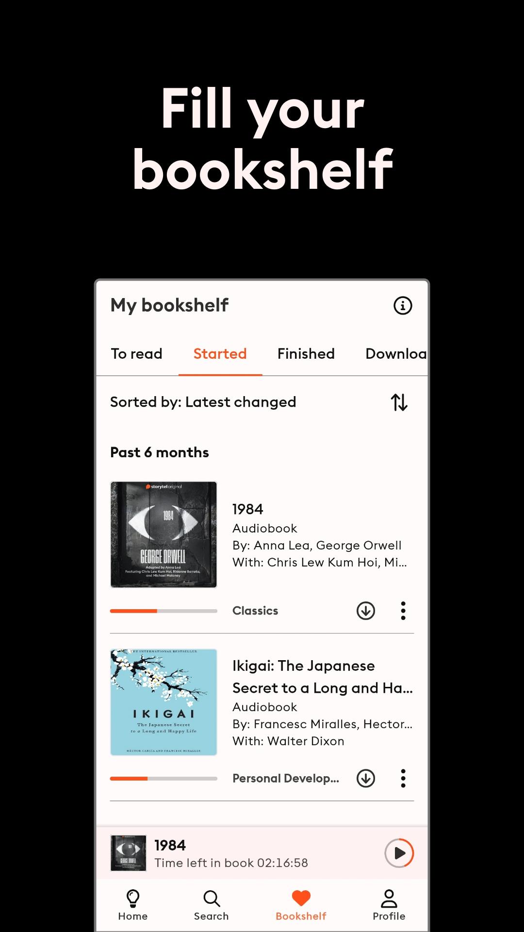 Storytel: Audiobooks & Ebooks 스크린샷 4