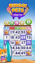 Bingo Pets: Summer bingo game Capture d'écran 1