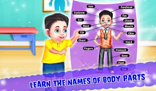 Kids Learning Human Bodyparts应用截图第2张