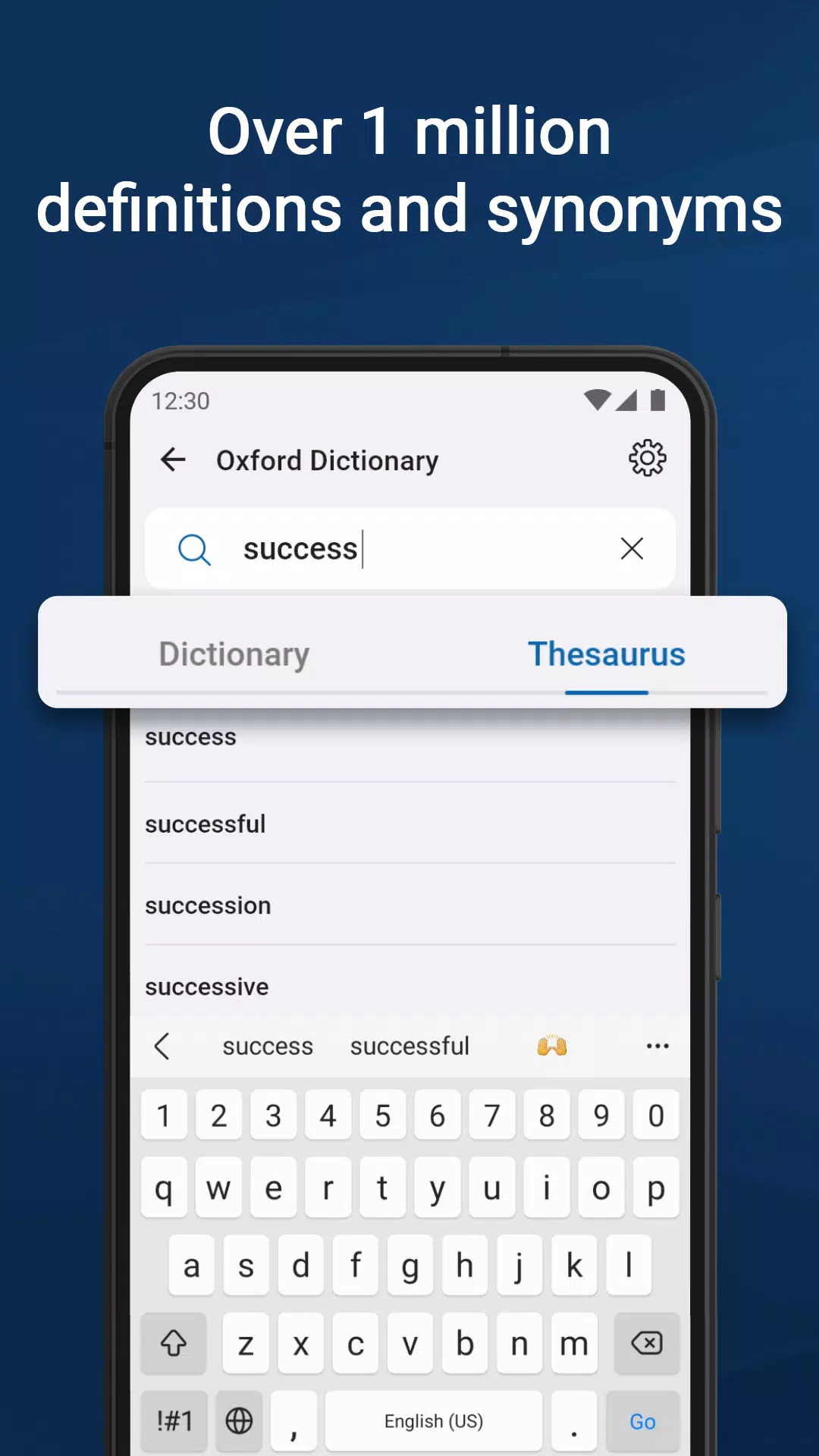 Oxford Dictionary & Thesaurus स्क्रीनशॉट 3