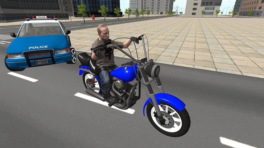 Bike Driving: Police Chase Captura de tela 3