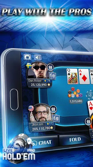 Live Hold’em Pro Poker 스크린샷 1