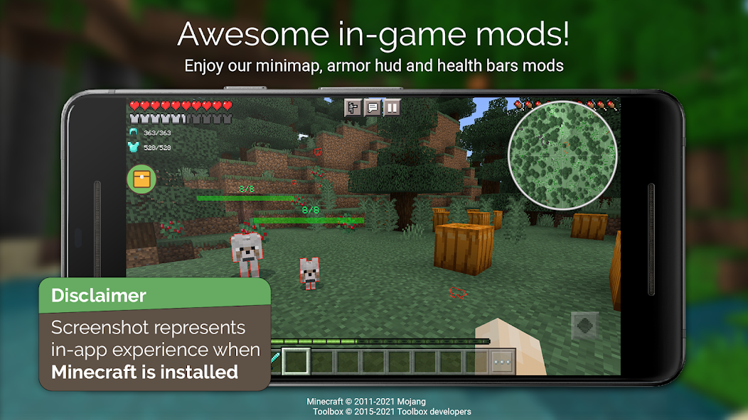 Toolbox for Minecraft: PE Captura de tela 1