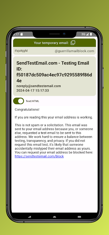 Guerrilla Mail - Temp Mail Скриншот 4