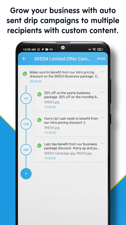 SKEDit: Auto Message Scheduler應用截圖第4張
