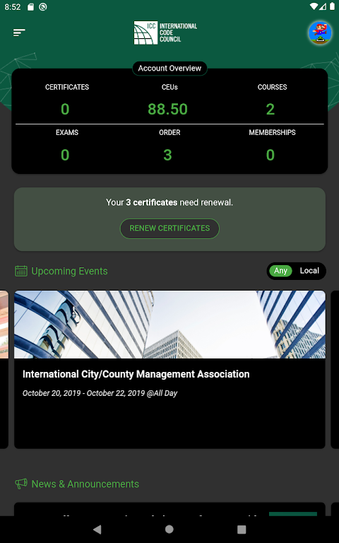 myICC by the Code Council Captura de pantalla 1