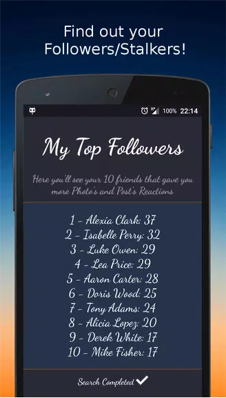 Likes/Followers/Liker Friends Profile for Facebook Capture d’écran 3