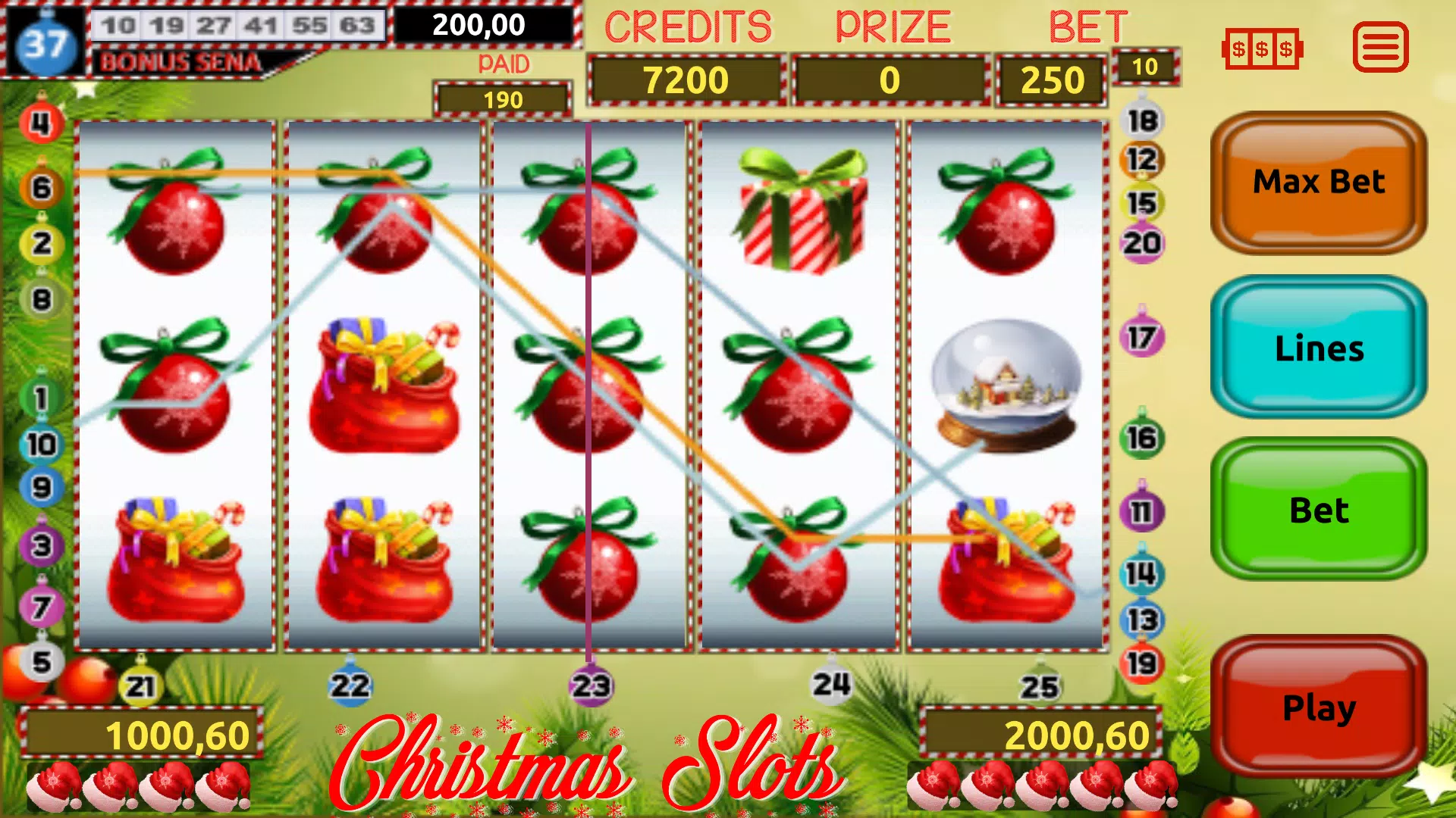 Christmas (Xmas) Slots应用截图第4张