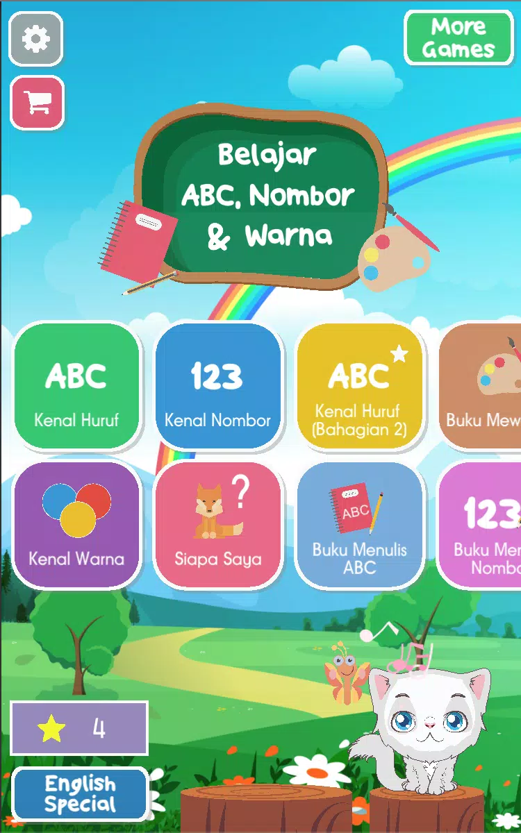 Belajar ABC, Nombor dan Warna 스크린샷 4