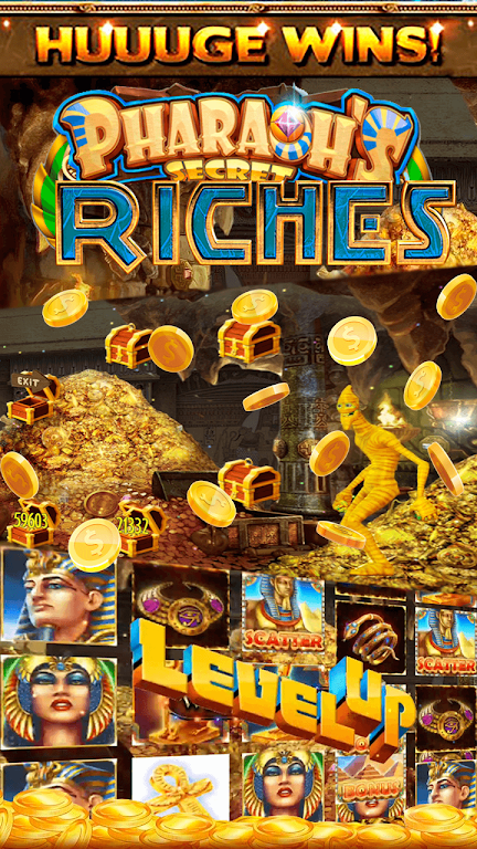 Pharaoh’s Secret Casino Online Slot Machine Скриншот 2